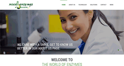 Desktop Screenshot of enzyme-india.com